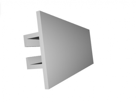 Scafa decorativa din polimer rigid ES11 - 6.8x2.2x200 cm [2]