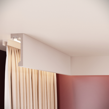 Scafe - Scafa decorativa din polimer rigid ES4 - 10x4x200 cm