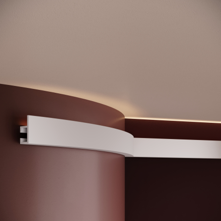 Scafa decorativa din polimer rigid ES6 - 4.8x2.2x200 cm [4]