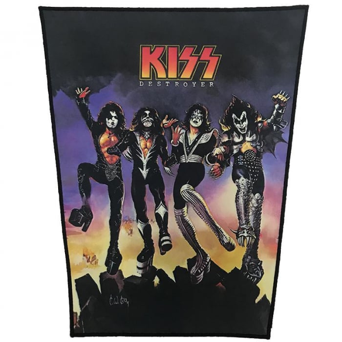Back Patch Kiss - Destroyer [1]
