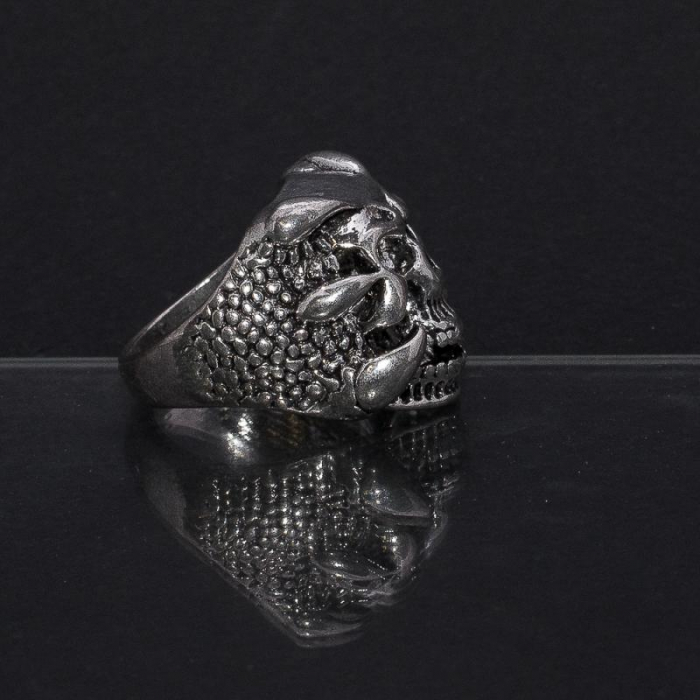 Inel Metalic - Claws on Skull [2]