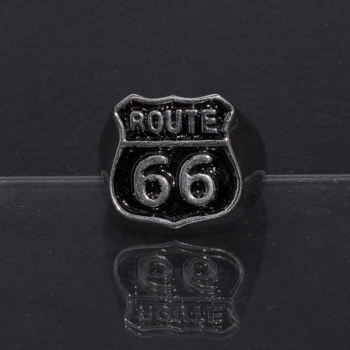 Inel metalic - Route 66 [1]