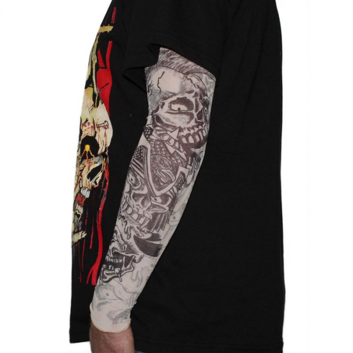 Tattoo Sleeve - Punk Skeleton [1]