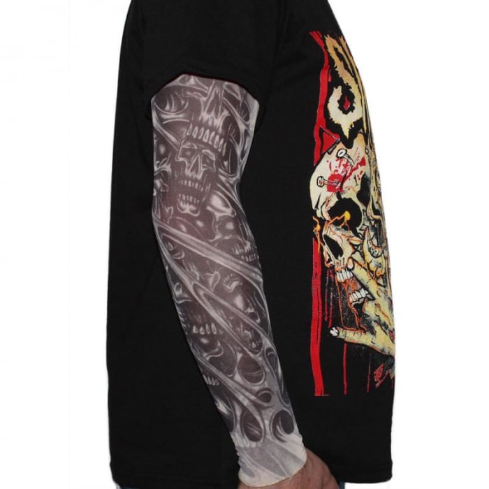 Tattoo Sleeve Ripped Skin - Skeleton [1]