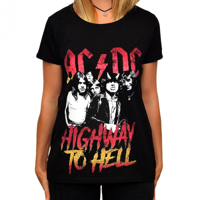Tricou Femei Ac Dc - Highway to Hell [1]