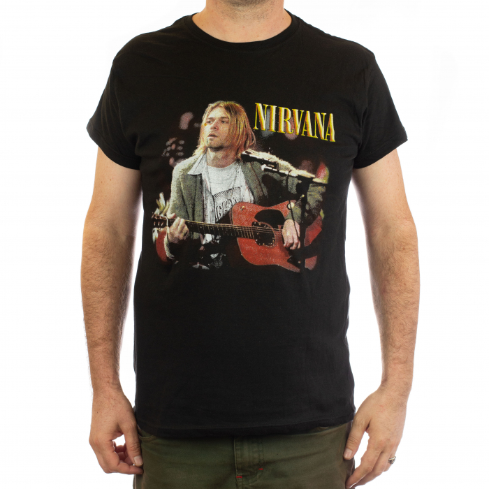 Tricou Nirvana - Kurt chitara - 145 grame [1]