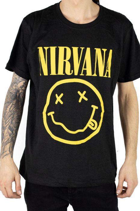 Tricou Nirvana - Smiley 2 - 180 grame [1]