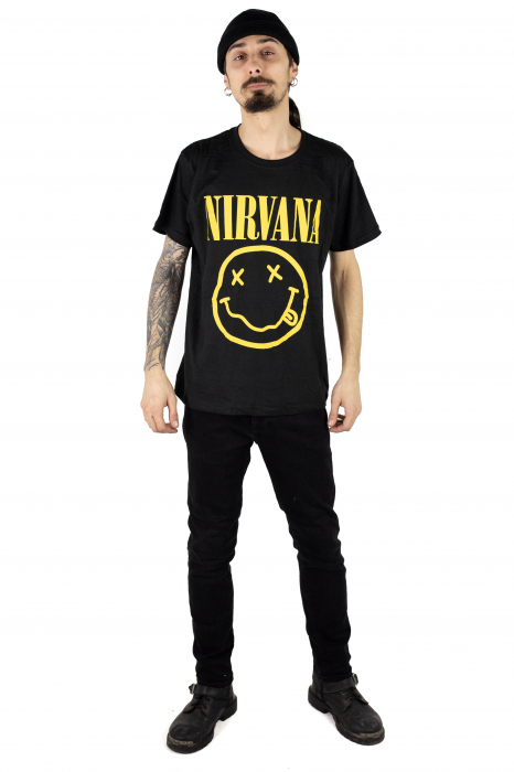 Tricou Nirvana - Smiley 2 - 180 grame [3]