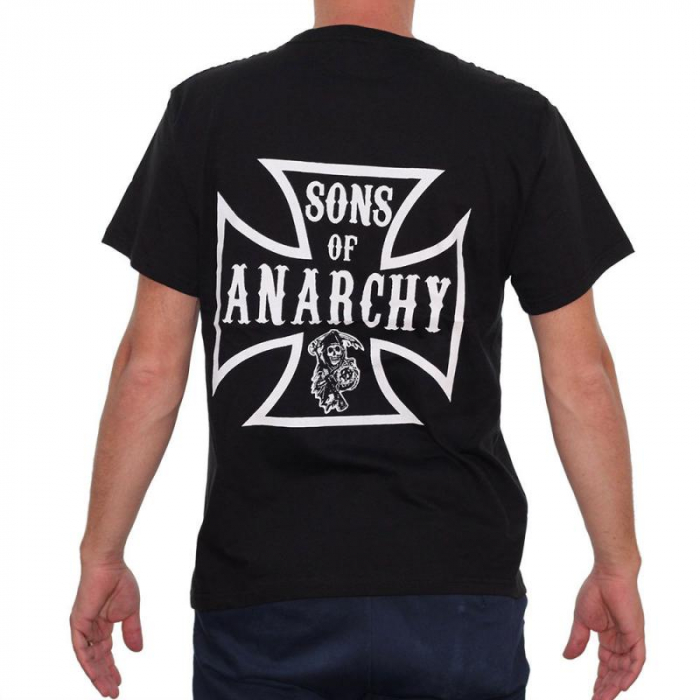 Tricou Sons of Anarchy - Outlaw - 150 - 180 grame [2]