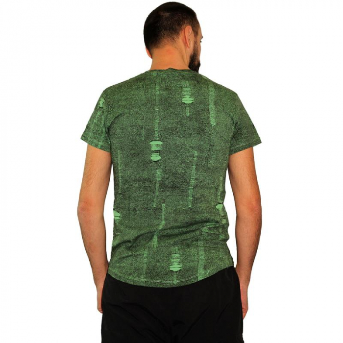 Tricou Streetwear HM-5378 Verde [3]