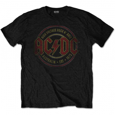 Trupe Rock - AC/DC Unisex T-Shirt: Est. 1973