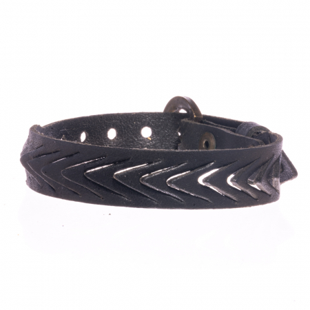 Bratari Rock - Bratara ingusta din peiele ecologica - Perforata