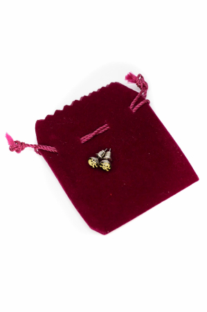 Bijuterii - Cercei tip Buton - Skull