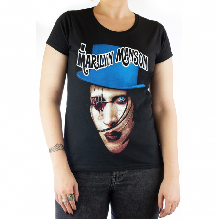 Counterpart jealousy Supply Tricouri Rock Femei (cambrate) Marilyn Manson