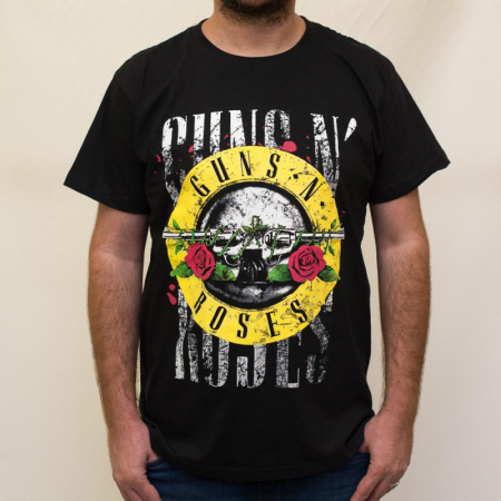 Tricou Guns N Roses - New Logo 150 - 180 grame [0]