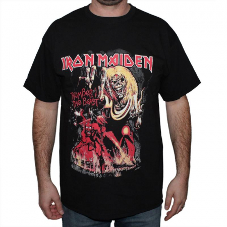 Tricou Iron Maiden - The Number of the Beast - 180 grame [0]
