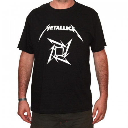 Tricou Metallica - LOGO - 180 grame [0]