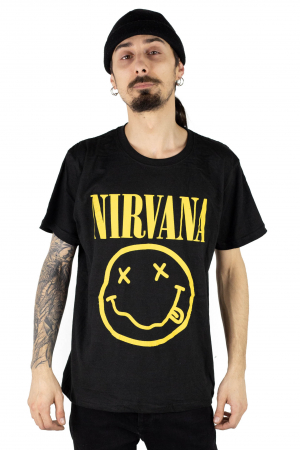 Tricou Nirvana - Smiley 2 - 180 grame [1]