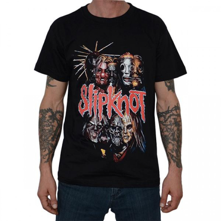 Tricou Slipknot - New Masks - 180 grame [0]