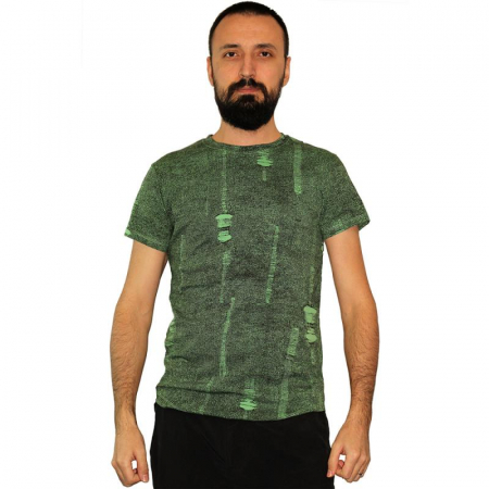 Tricou Streetwear HM-5378 Verde [0]