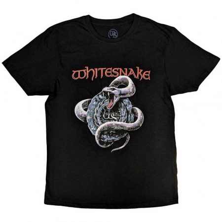 WhiteSnake - Whitesnake Unisex T-Shirt: Silver Snake