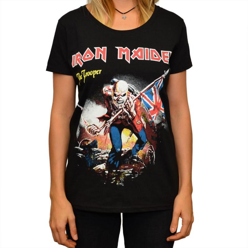 Inactive Recently Asser Tricou Femei Iron Maiden - The Trooper