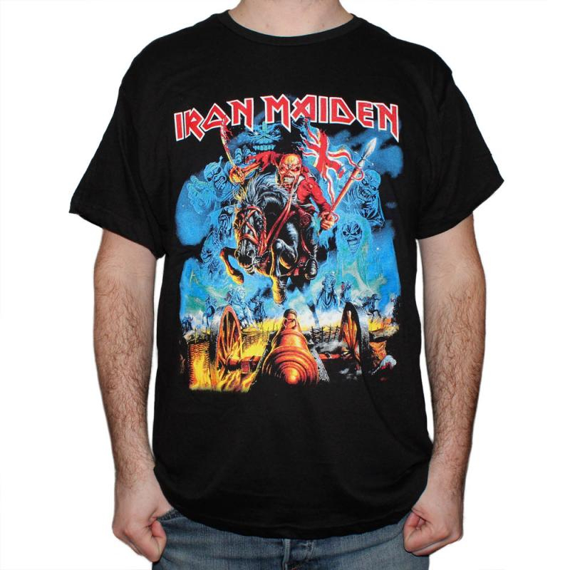 Lion In honor Nervous breakdown Tricou Iron Maiden - The trooper new - Fruit Of The Loom