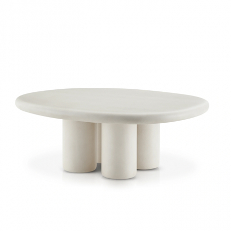 Camere de zi - Masă de cafea albă „Pure Simplicity”