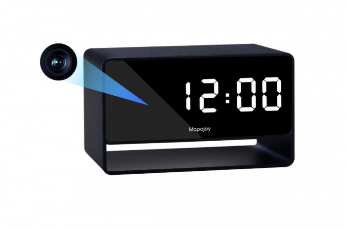 Camera Spion in Ceas de Birou Mapajoy, Wi-Fi, FullHD, Autonomie 8 ore, Night Vision, Detectia miscarii, Reincarcabila [2]