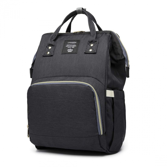 Rucsac multifunctional pentru mamici Black Queen [2]
