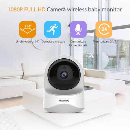 Baby Monitor Wireless Mapajoy [6]