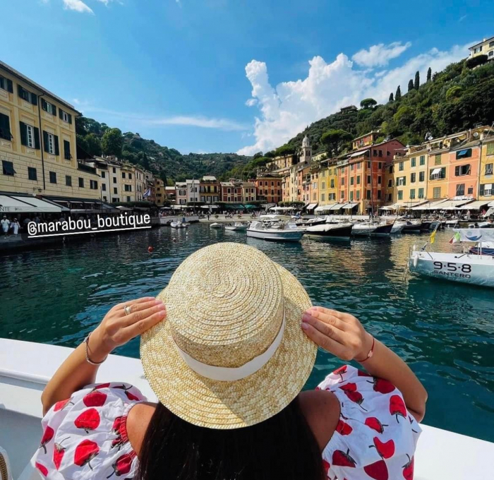 Canotiera Handmade din paie cu bentita si voaleta cu buline Rosii [12]