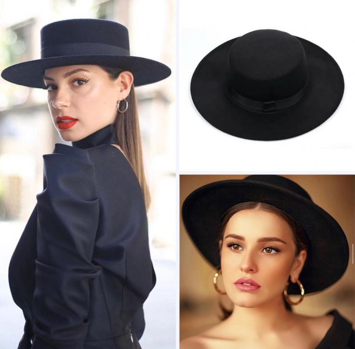 Canotiera Neagra Handmade cu sireag de perle detasabil [21]