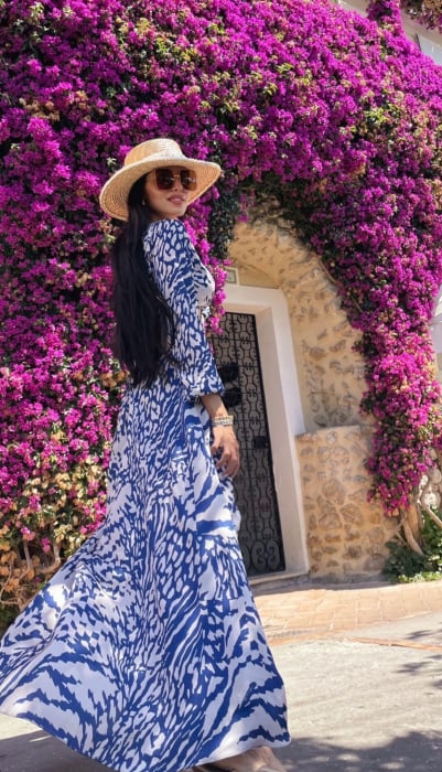 Palarie de Soare Handmade din paie cu Perle pe bor si bentita cu perle [23]