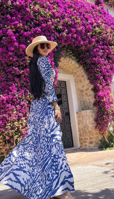 Palarie de Soare Handmade din paie cu Perle Luxury si bentita cu perle [28]