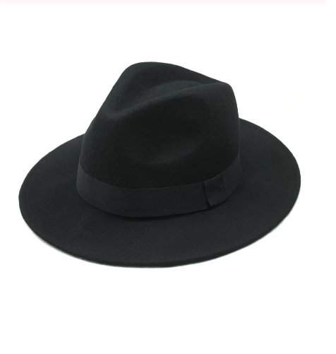 Palarie Neagra Handmade cu bentita detasabila la alegere [27]