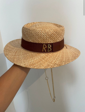 Canotiera Handmade din paie cu lant detasabil [15]