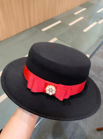 Canotiera Neagra Handmade cu bentita la alegere [13]