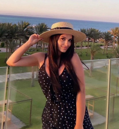 Palarie de Soare Handmade din paie cu Bor Lat si bentita colorata detasabila [21]
