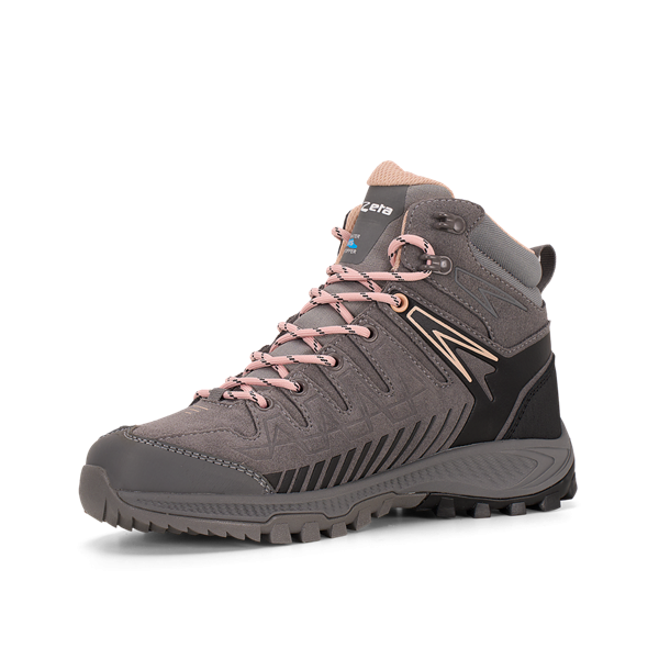 Bocanc Trezeta Thunder Leather Mid W WP GREY ROSE [2]