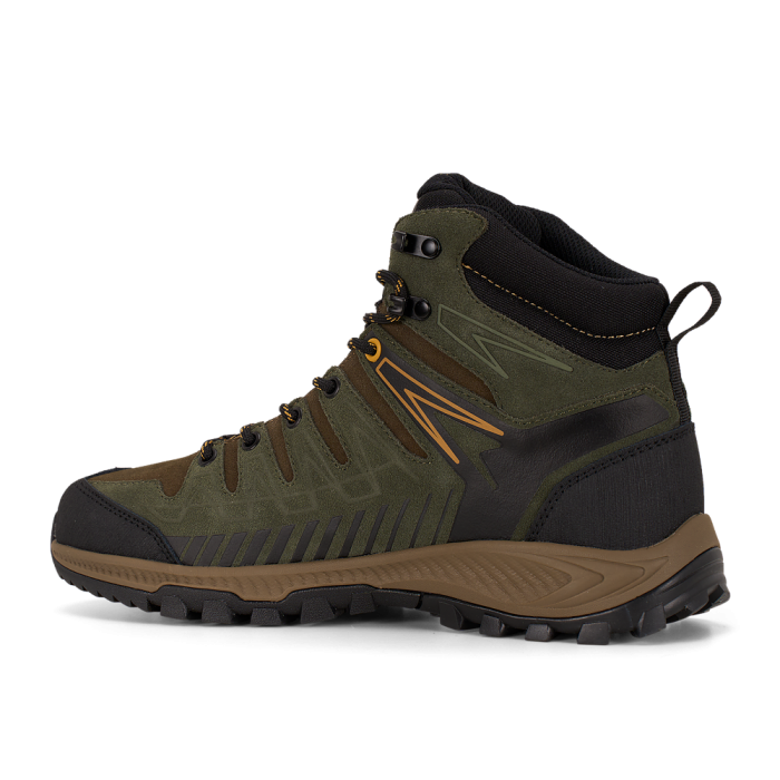 Bocanc Trezeta Thunder Leather Mid WP DARK GREEN HONEY [4]
