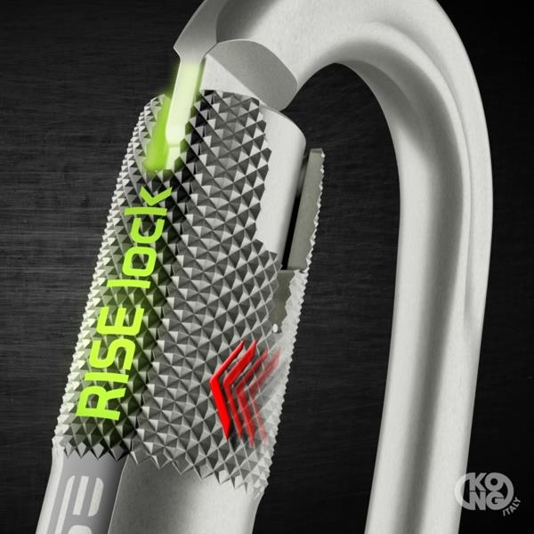 Carabiniera Kong Ovalone Alu Rise Lock [5]