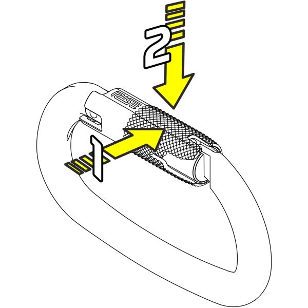 Carabiniera Kong Ovalone Alu Rise Lock [7]