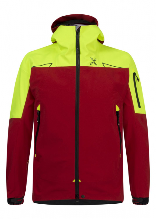 Jacheta Montura Monte rosu/lime [3]