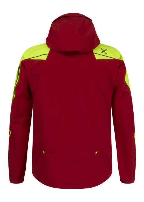 Jacheta Montura Monte rosu/lime [2]