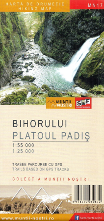 Harti, publicatii - Harta Muntii Nostri Bihorului Platoul Padis