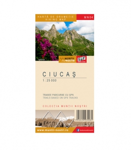 Harti, publicatii - Harta Muntii Nostri Ciucas