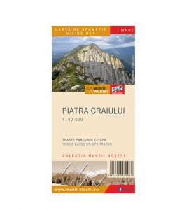 Harti, publicatii - Harta Muntii Nostri Piatra Craiului