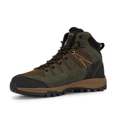 Bocanc Trezeta Thunder Leather Mid WP DARK GREEN HONEY [4]