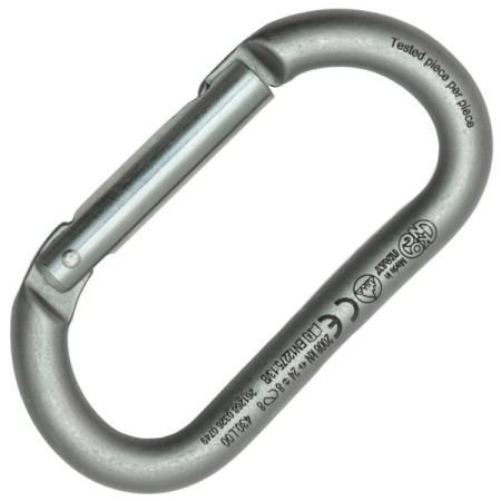 Hardwear - Carabiniera Kong Oval Otel Carbon Clapeta Dreapta